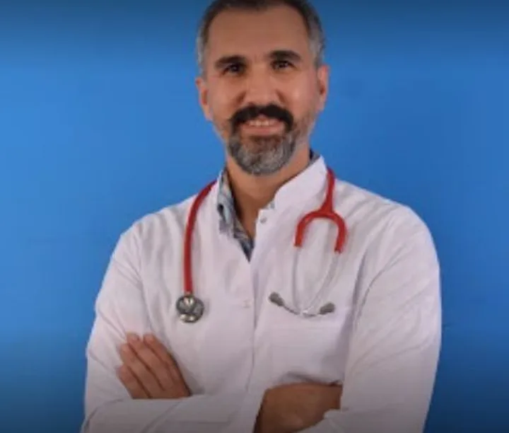 Pediatrician Nusret Parlaz